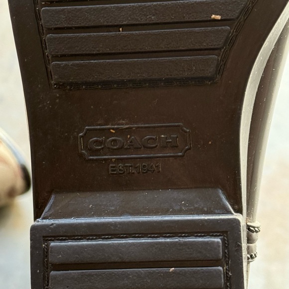 Coach Tristee Signature Lace-Up Rain Boots - Brown - Picture 12 of 12